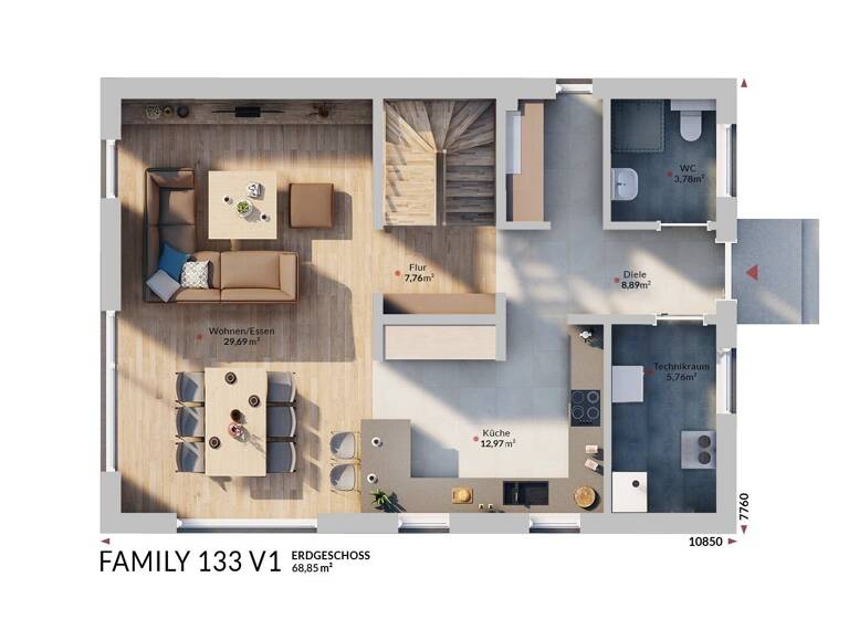 Einfamilienhaus zur Miete 2.000 € 4,5 Zimmer 129 m²<br/>Wohnfläche 433 m²<br/>Grundstück Au Illertissen 89257