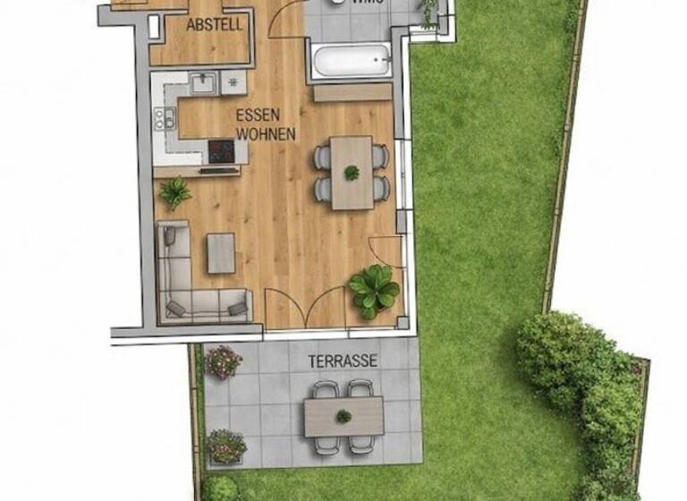 Wohnung zum Kauf 499.000 € 3 Zimmer 68 m² EG Taxach 5400