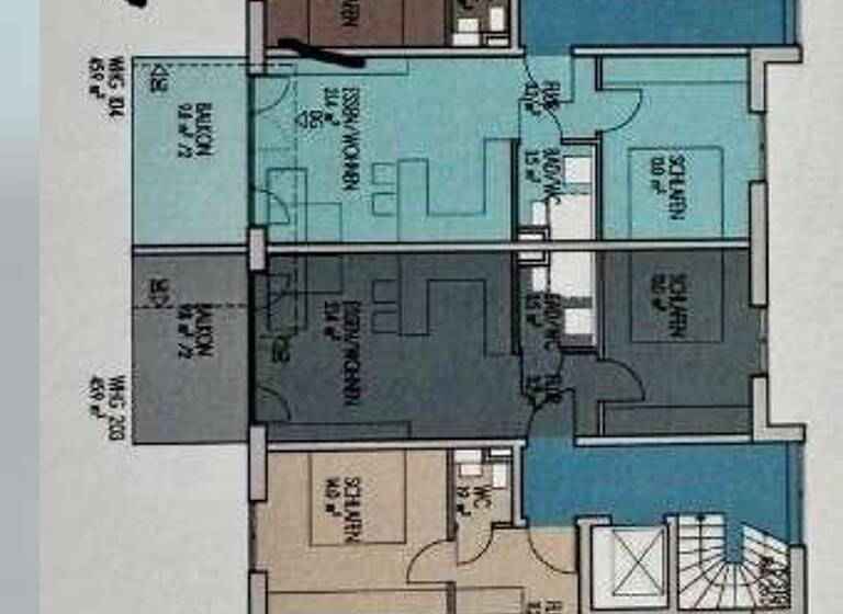 Wohnung zum Kauf 245.900 € 2 Zimmer 45 m² 1. Geschoss Großgartach Leingarten 74211