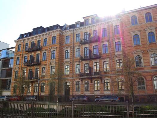 Wohnung zur Miete 739 € 2 Zimmer 52,8 m² EG frei ab sofort Carl-Maria-von-Weber-Straße 4 Zentrum-West Leipzig 04109