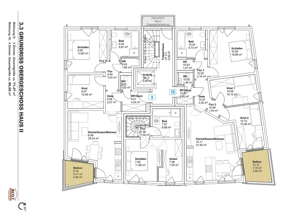 Wohnung zum Kauf als Kapitalanlage geeignet 497.600 € 4 Zimmer 86,6 m²<br/>Wohnfläche Burgfarrnbach 92 Fürth 90768