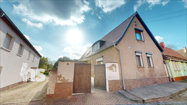 Einfamilienhaus zum Kauf provisionsfrei 34.000 € 6 Zimmer 129 m² 272 m² Grundstück Lindenstraße 8 Wiederstedt Wiederstedt 06456