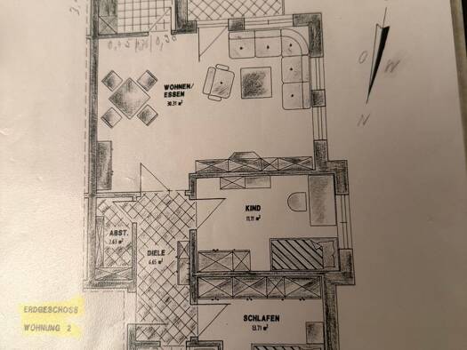 Wohnung zur Miete 850 € 3 Zimmer 84 m² Geschoss EG/3 frei ab sofort Südstadt Halle (Saale) 06130