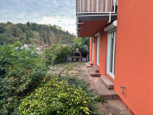 Terrassenwohnung zur Miete 1.300 € 2 Zimmer 105 m² Geschoss EG/3 frei ab sofort Holzweg 52 Hohensachsen Weinheim 69469