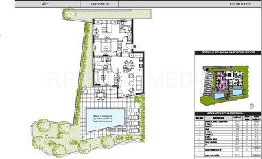 Wohnung zum Kauf 494.150 € 4 Zimmer 99 m² Sukosan center