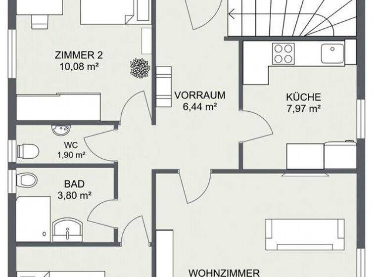 Einfamilienhaus zum Kauf 472.000 € 3 Zimmer 66 m² 973 m² Grundstück Breitenfurt bei Wien 2384
