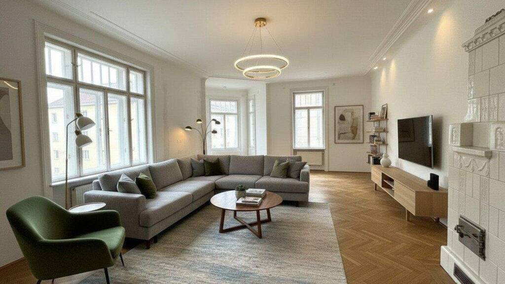 Wohnung zur Miete 3.080 € 6 Zimmer 196,6 m² 2. Geschoss frei ab 15.03.2026 Wien 1030