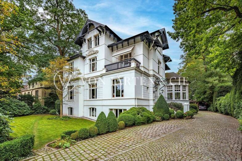 Villa zum Kauf 6.490.000 € 23 Zimmer 592,9 m² 1.689 m² Grundstück Othmarschen Hamburg - Groß-Flottbek 22605