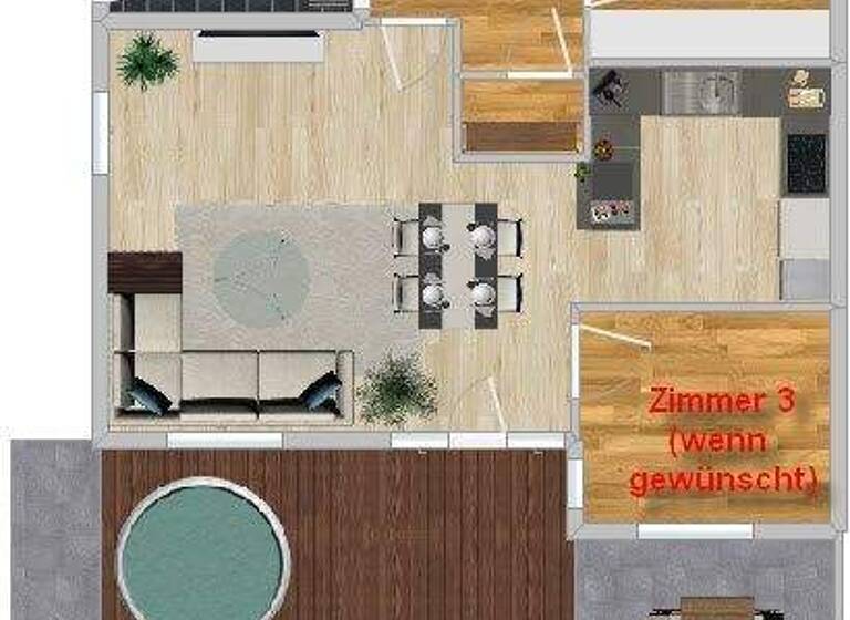 Wohnung zur Miete 1.150 € 3 Zimmer 97 m² frei ab sofort Mühleip Eitorf 53783