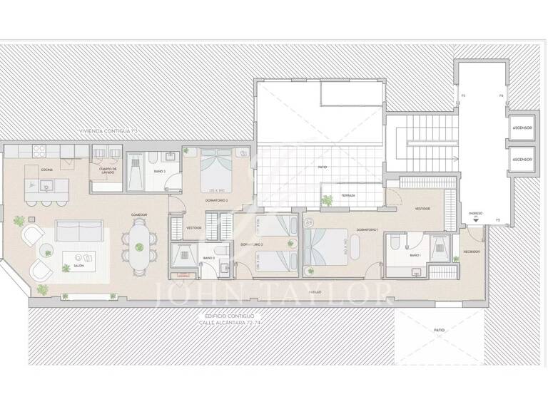 Studio zum Kauf provisionsfrei 1.809.000 € 144 m² 1. Geschoss Madrid 28006