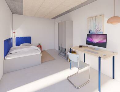 Wohnung zur Miete 1.467 € 2 Zimmer 44,6 m² frei ab sofort Adalbertstraße  / Martin-Luther-Straße 128/2 Kaiserplatz Aachen 52062