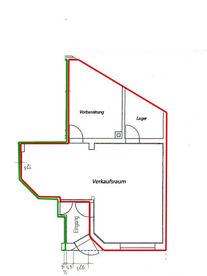 Laden zur Miete 400 € 45 m²<br/>Verkaufsfläche Rodach Bad Rodach 96476