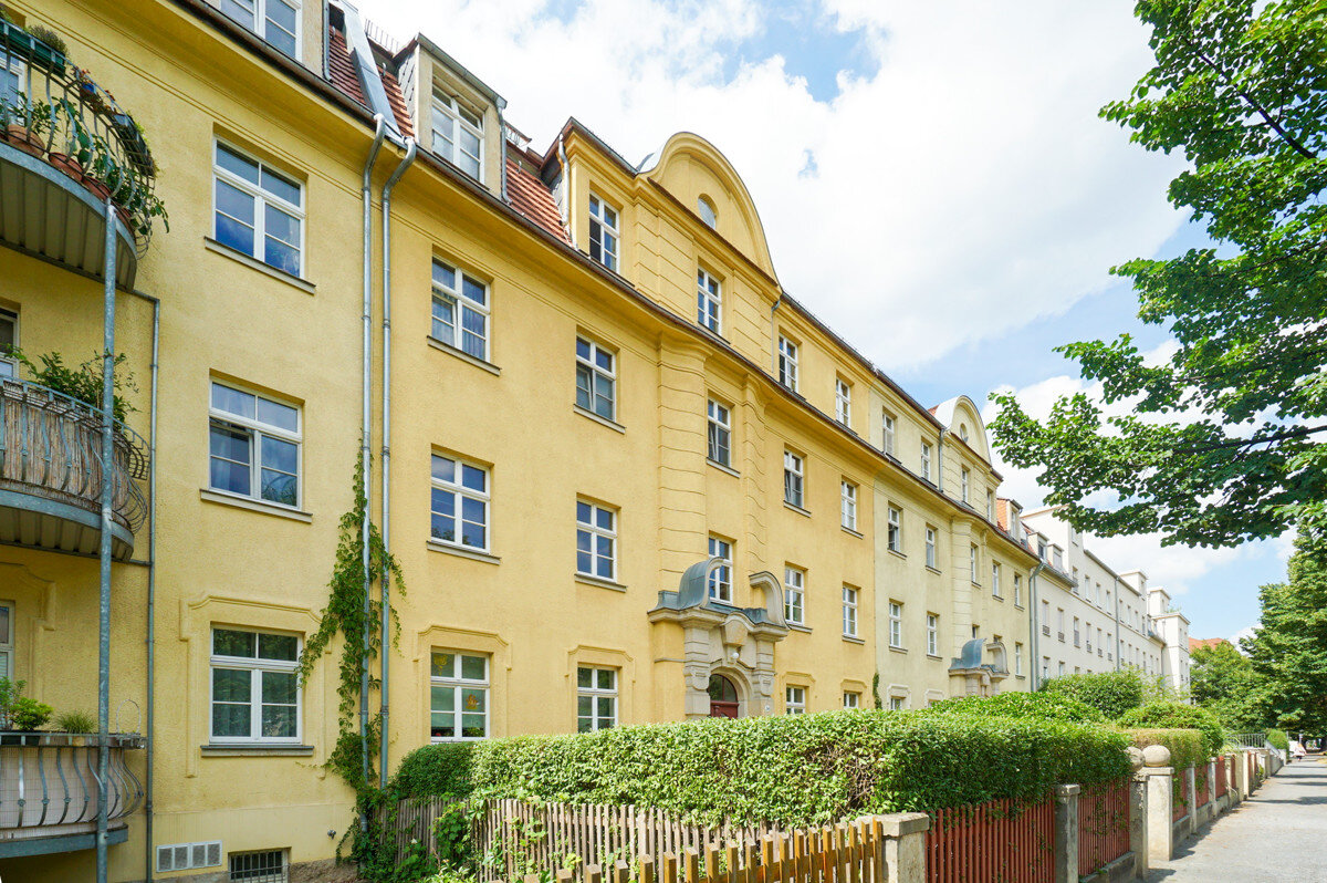 Wohnung zum Kauf 105.000 € 1 Zimmer 40,5 m²<br/>Wohnfläche 2.<br/>Geschoss 01.02.2025<br/>Verfügbarkeit Lauensteiner Straße 50 Striesen-Ost (Bärensteiner Str.) Dresden Striesen 01277