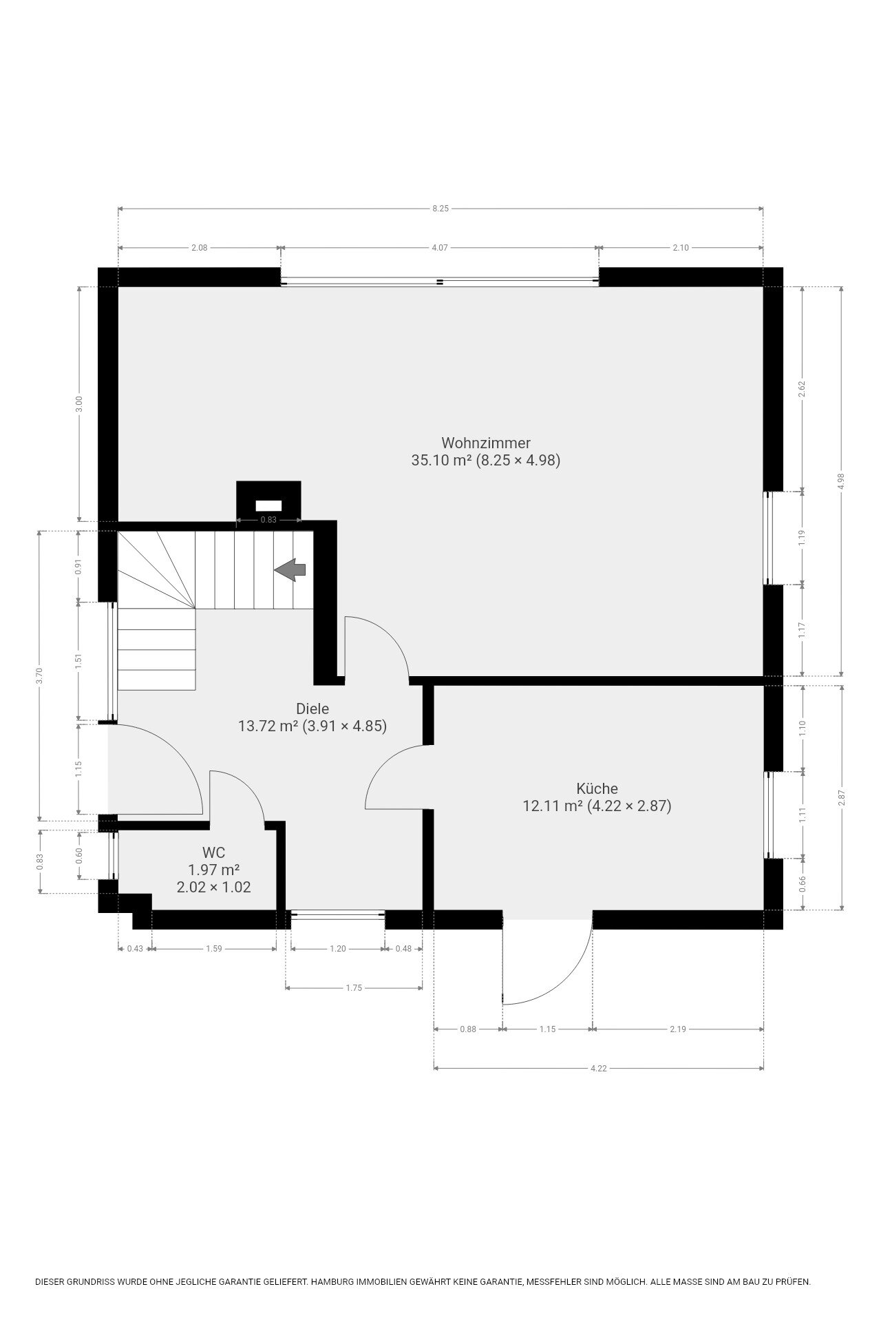 Einfamilienhaus zum Kauf 650.000 € 4 Zimmer 103 m²<br/>Wohnfläche 470 m²<br/>Grundstück Nordlandweg 85 c Rahlstedt Hamburg 22145