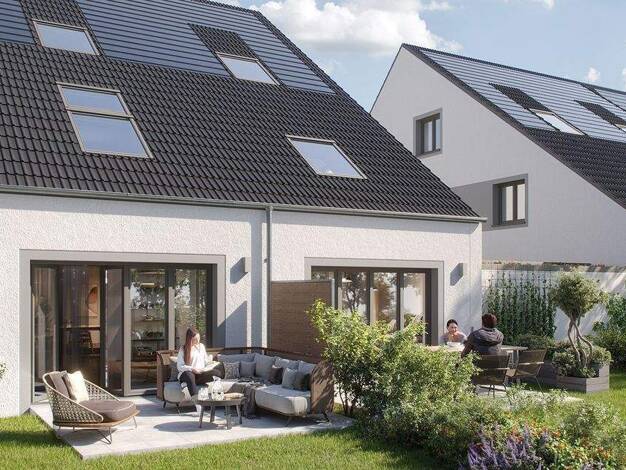 Reihenendhaus zum Kauf - Neubau provisionsfrei 655.000 € 4 Zimmer 137 m² 202 m² Grundstück Nibelungenstraße 102 Lind Köln 51147