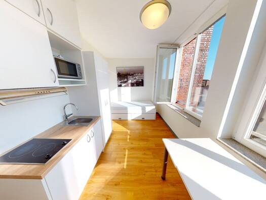 Wohnung zur Miete Wohnen auf Zeit 980 € 1 Zimmer 20 m² frei ab 01.10.2025 Harburg Hamburg 21079