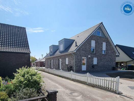 Doppelhaushälfte zum Kauf 337.300 € 4 Zimmer 127 m² 378 m² Grundstück Augustfehn I Apen / Augustfehn 26689