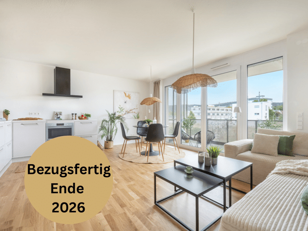 Wohnung zum Kauf - Neubau provisionsfrei 467.900 € 3 Zimmer 76,7 m² Geschoss 1/3 frei ab 01.12.2027 Langer Weg Winterbach Winterbach 73650