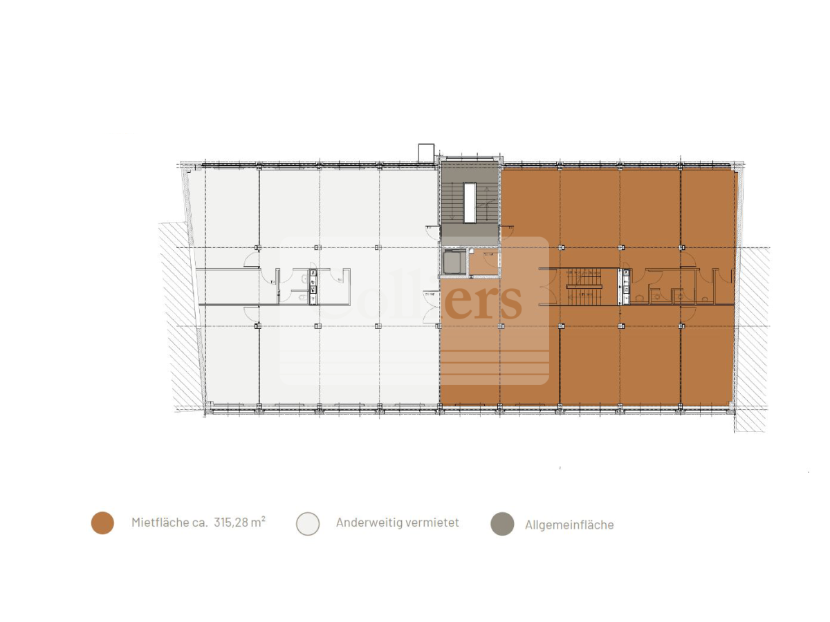 Bürogebäude zur Miete 315 m²<br/>Bürofläche ab 315 m²<br/>Teilbarkeit Altona - Altstadt Hamburg 22767