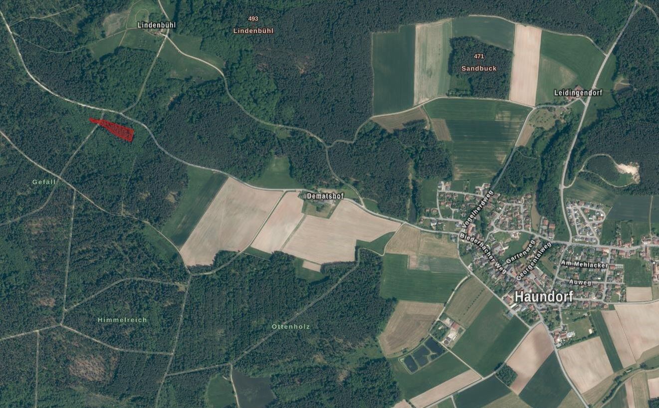 Land-/Forstwirtschaft zum Kauf 24.900 € 4.980 m²<br/>Grundstück Aue Haundorf 91729