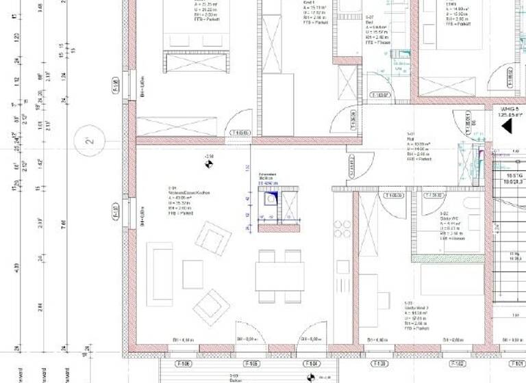 Wohnung zur Miete 1.600 € 4 Zimmer 125 m²<br/>Wohnfläche Naußlitz Dresden 01169