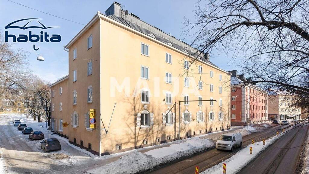 Studio zum Kauf 198.000 € 2 Zimmer 38,5 m² 3. Geschoss Mäkelänkatu 19 Helsinki 00550