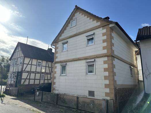 Einfamilienhaus zum Kauf 55.000 € 2 Zimmer 73,1 m² 172 m² Grundstück Bischhausen Neuental 34599