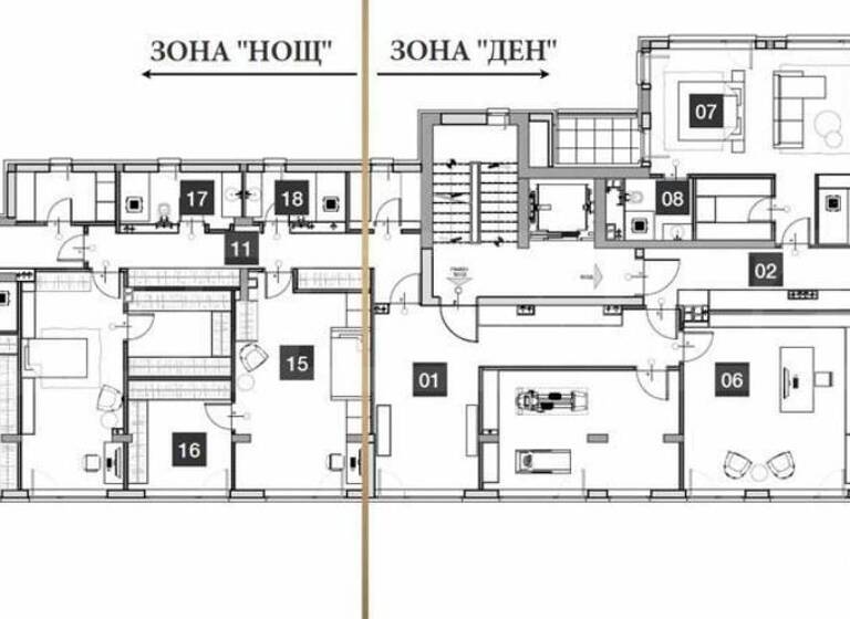 Studio zum Kauf 663.844 € 204,9 m² Sofia