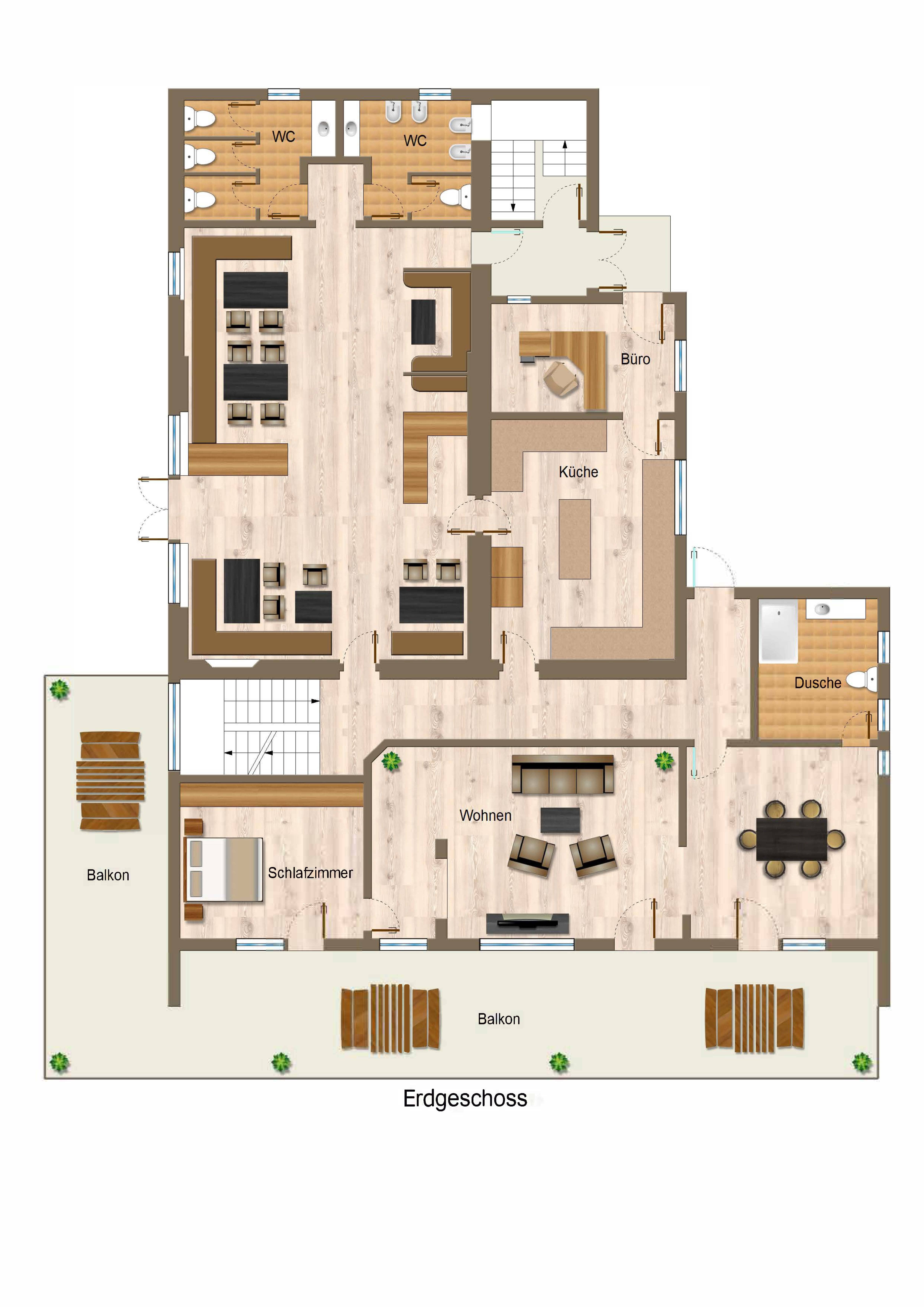 Mehrfamilienhaus zum Kauf 469.000 € 20 Zimmer 499 m²<br/>Wohnfläche 3.363 m²<br/>Grundstück Wäldern Erbendorf 92681