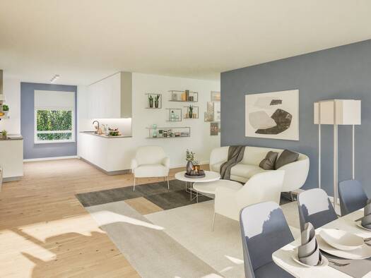 Wohnung zum Kauf - Neubau provisionsfrei als Kapitalanlage geeignet 770.000 € 5 Zimmer 120,5 m² Eisenbahnstraße 34 Fischbach Friedrichshafen 88045