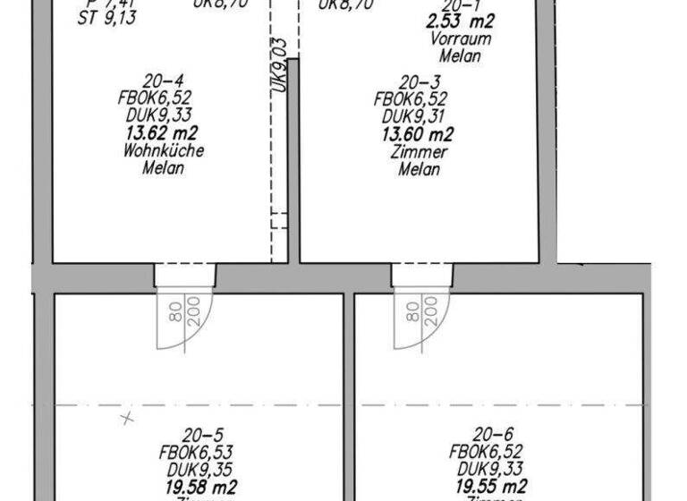 Studio zur Miete 864 € 1 Zimmer 73 m² 2. Geschoss Bad Vöslau 2540