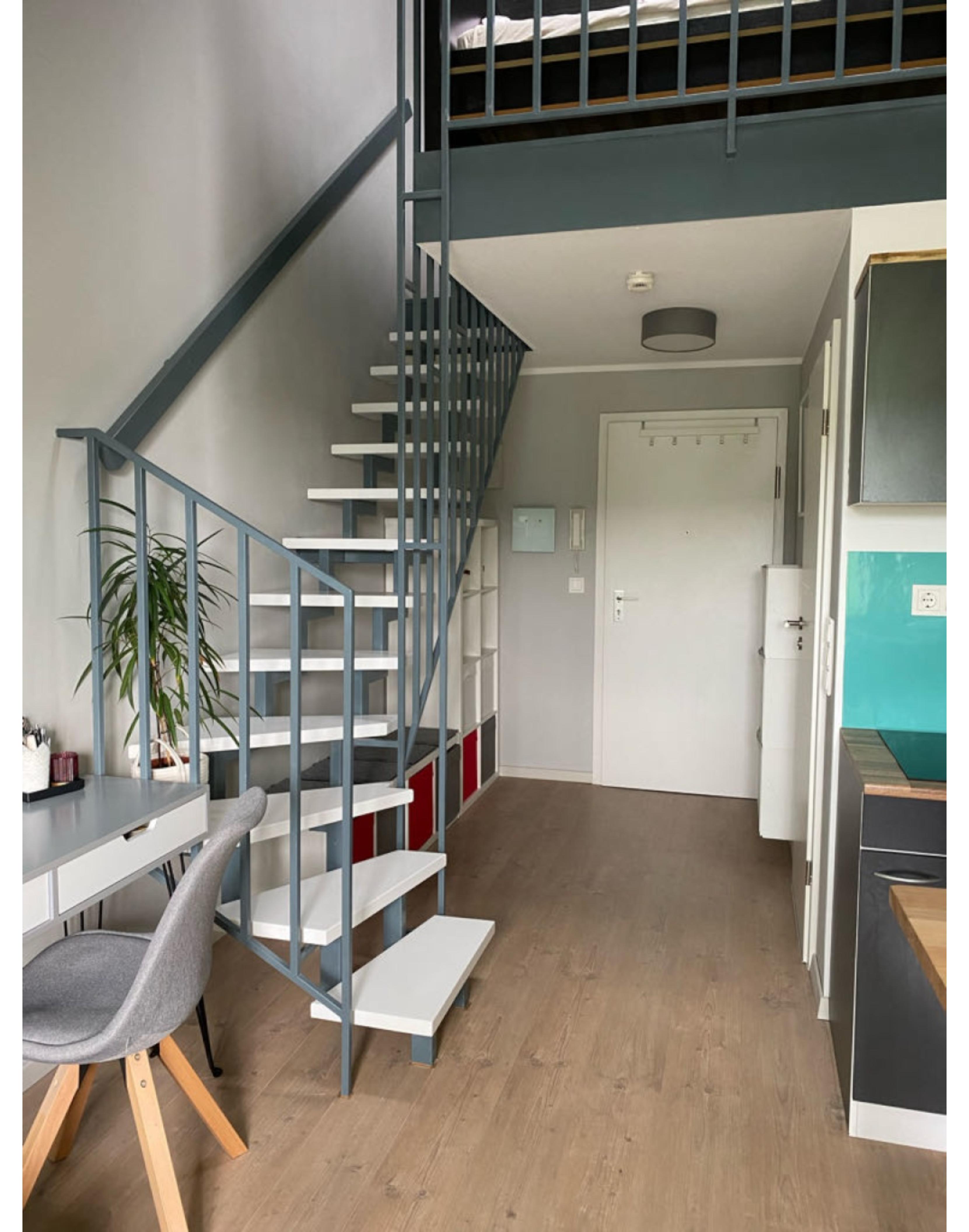 Wohnung zur Miete 440 € 1,5 Zimmer 35 m²<br/>Wohnfläche 4.<br/>Geschoss Meistersingerstraße 1-3 Niederfeld Mannheim 68199