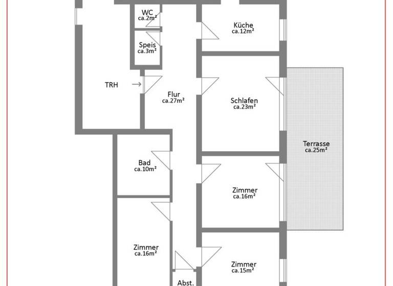 Wohnung zum Kauf 299.000 € 5 Zimmer 174 m² 1. Geschoss Oberthürheim Buttenwiesen 86647