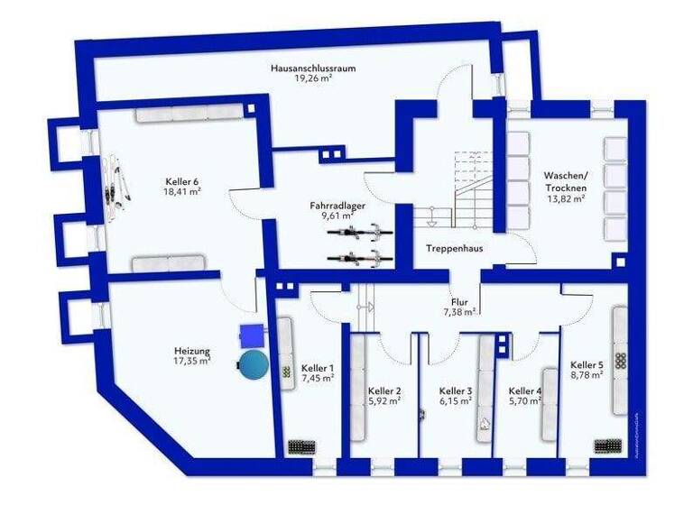 Mehrfamilienhaus zum Kauf 625.000 € 23 Zimmer 520,9 m² 351 m² Grundstück Laar Duisburg 47119