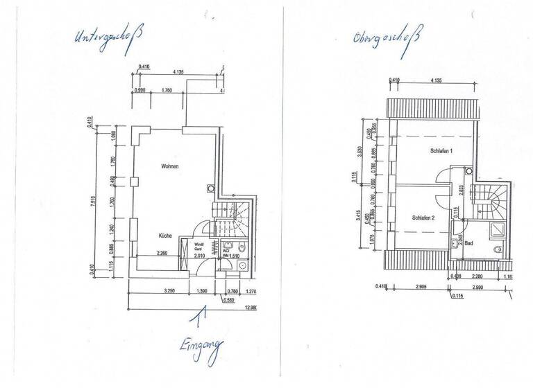 Doppelhaushälfte zur Miete 890 € 3 Zimmer 75 m² 320 m² Grundstück Hollenbek 23883