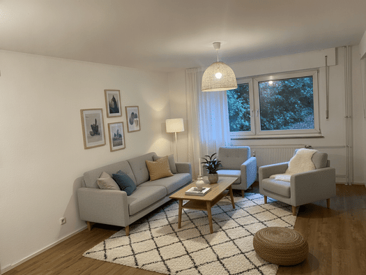 Wohnung zur Miete nur mit Wohnberechtigungsschein 372 € 2 Zimmer 60,6 m² EG frei ab sofort Am Cleefkothen 34 Elberfeld Elberfeld 42117