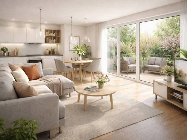 Wohnung zur Miete - Erstbezug 1.620 € 2 Zimmer 53 m² EG frei ab 25.01.2027 Freisinger Weg 35 Neufahrn Neufahrn bei Freising 85375