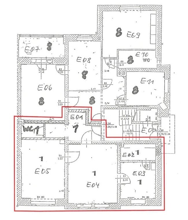 Wohnung zum Kauf provisionsfrei 37.380 € 2 Zimmer 71 m²<br/>Wohnfläche EG<br/>Geschoss Nordvorstadt 152 Zwickau 08058