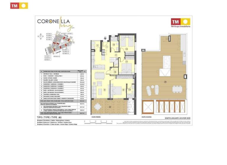 Penthouse zum Kauf provisionsfrei 386.000 € 4 Zimmer 81 m² Calle Benissa Torrevieja 03186