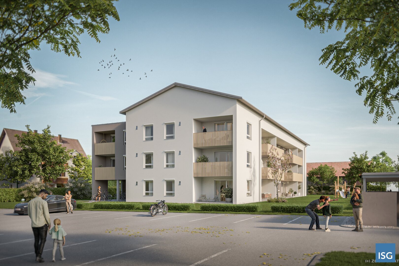 Wohnung zur Miete 453,64 € 2 Zimmer 55,1 m²<br/>Wohnfläche Passionsweg 6 Mettmach 4931