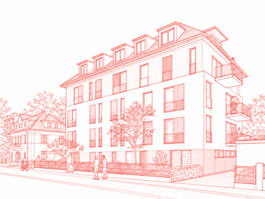 Terrassenwohnung zum Kauf - Erstbezug provisionsfrei 1.135.000 € 3 Zimmer 81,7 m² Geschoss EG/5 Lierstraße Neuhausen-Nymphenburg München 80639