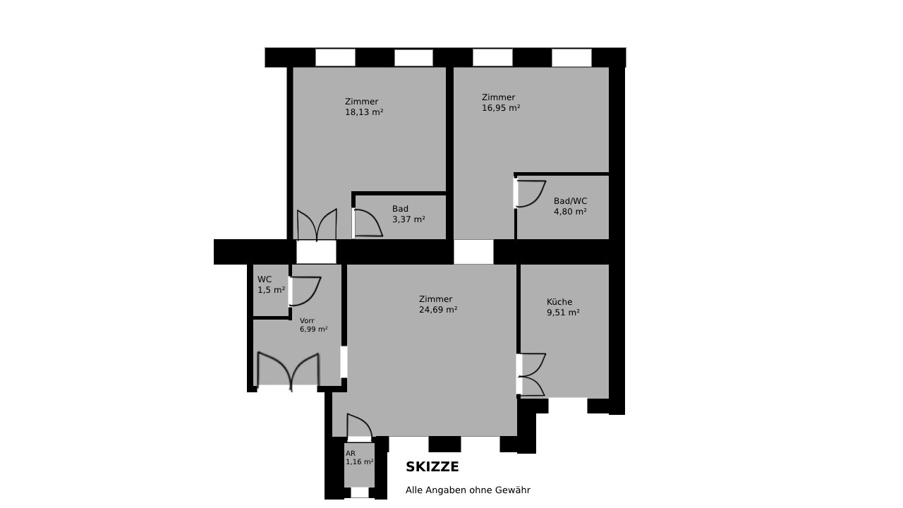 Wohnung zur Miete 1.727 € 3 Zimmer 87 m²<br/>Wohnfläche 4.<br/>Geschoss ab sofort<br/>Verfügbarkeit Wien 1090