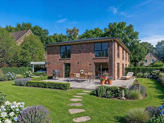 Doppelhaushälfte zum Kauf 793.500 € 5 Zimmer 146 m² 657 m² Grundstück Wohldorf-Ohlstedt Hamburg 22397