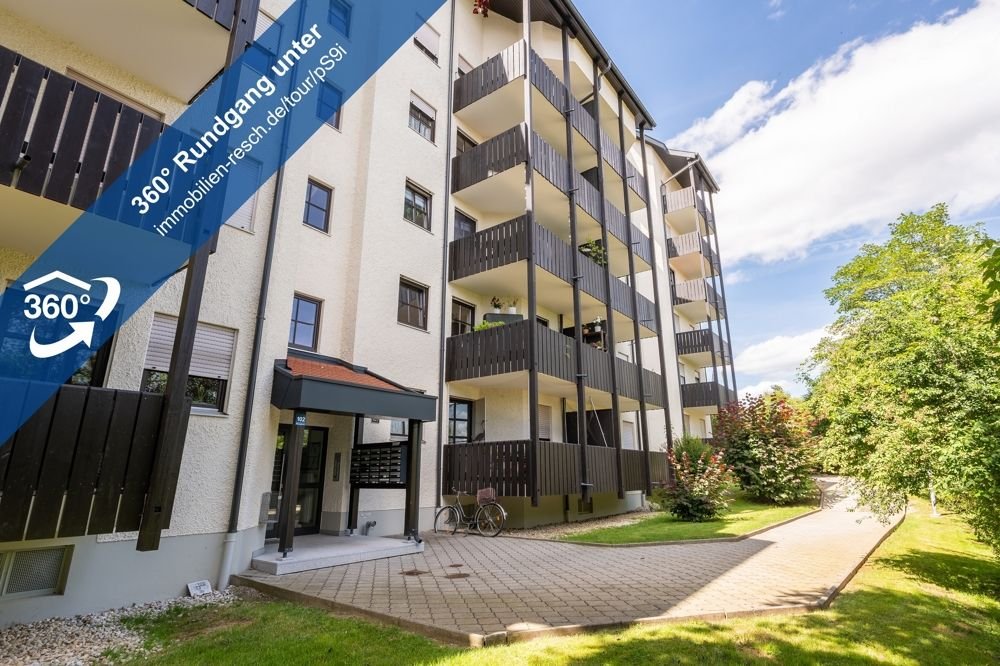 Wohnung zur Miete 400 € 2 Zimmer 45,4 m²<br/>Wohnfläche 1.<br/>Geschoss Waldschmidtstraße 102 Grubweg Passau / Grubweg 94034