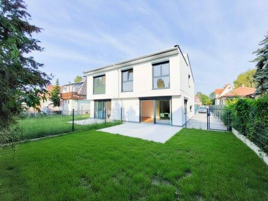Doppelhaushälfte zur Miete - Erstbezug 2.826 € 4 Zimmer 122,4 m² 254 m² Grundstück Lieleggweg Wien 1210