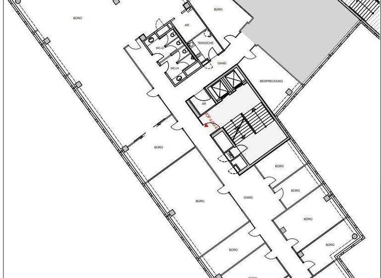 Bürofläche zur Miete 14,50 € 12 Zimmer 583,3 m² Bürofläche Wiedner Hauptstraße 120-124 Wien,Margareten 1050