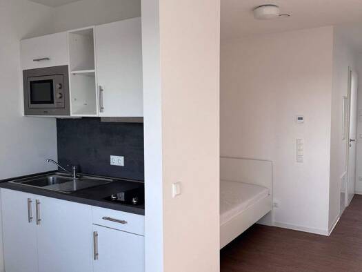 Studio zur Miete 500 € 1 Zimmer 28,1 m² 4. Geschoss frei ab sofort Hornschuchpromenade 43 Innenstadt Fürth 90762