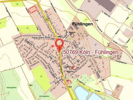 Grundstück zum Kauf 347.000 € 450 m² Grundstück Fühlingen Köln 50769