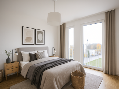 Wohnung zum Kauf - Neubau provisionsfrei 451.000 € 3 Zimmer 84,4 m² EG frei ab sofort Seehaldenweg 6 Höfen Winnenden 71364