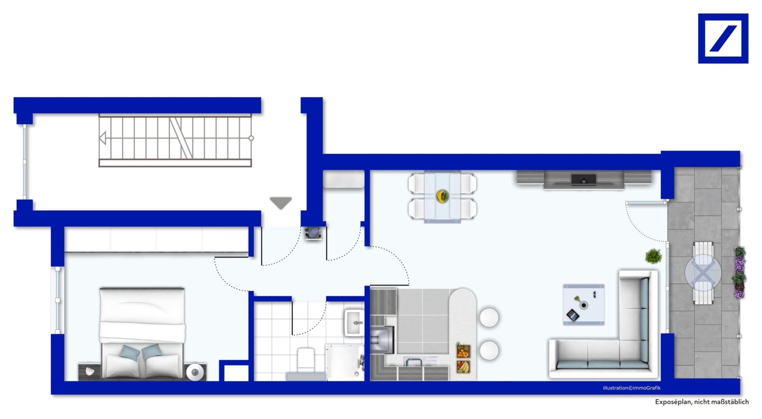 Wohnung zum Kauf 177.000 € 2 Zimmer 55 m²<br/>Wohnfläche ab sofort<br/>Verfügbarkeit Haan Haan 42781